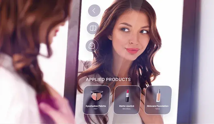 Smart mirror for retail transformation