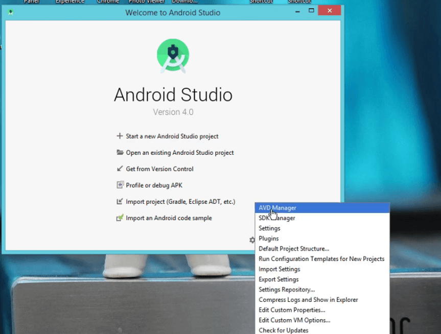 react native with android studio